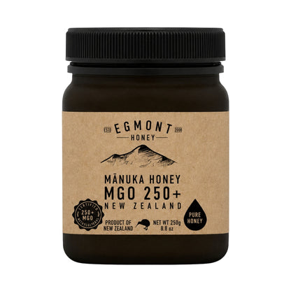 Egmont MGO 250+ Monofloral Manuka Honey 250g