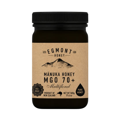 Egmont MGO 70+ Multifloral Manuka Honey 500g