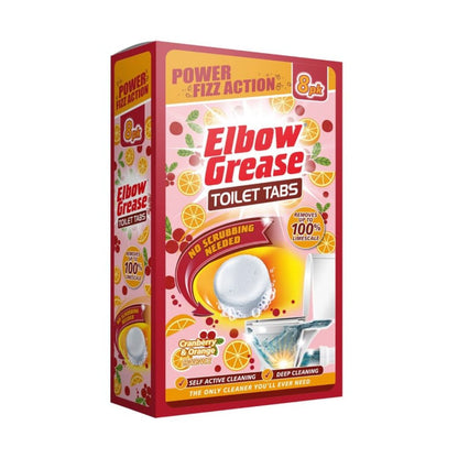 Elbow Grease Cranberry & Orange Toilet Cleaning Tablets