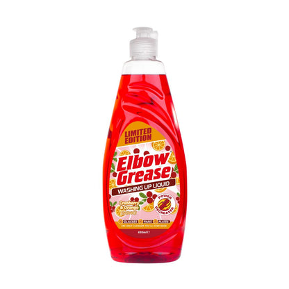 Elbow Grease Cranberry & Orange Washing Up Liquid
