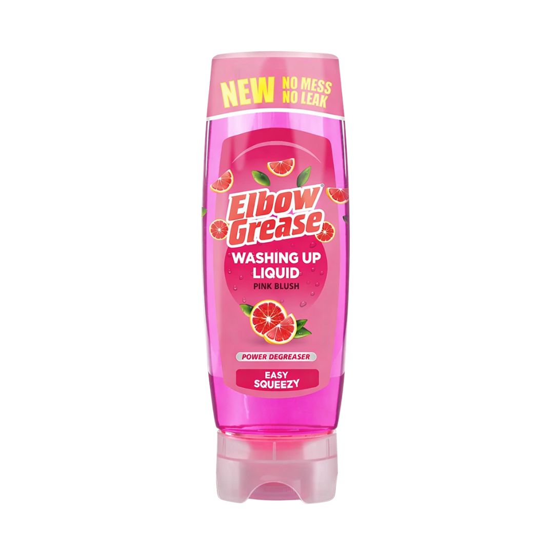 Elbow Grease Power Degreaser Washing Up Liquid Pink Blush
