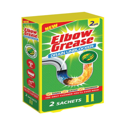 Elbow Grease Drain Unblocker Sachets