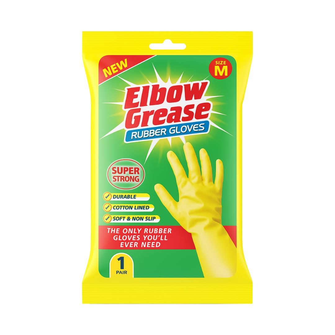 Elbow Grease Medium Rubber Gloves