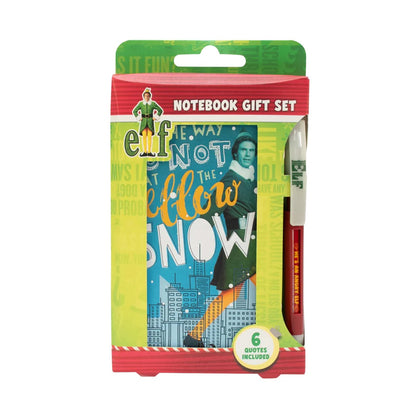 Elf Notebook & Pen Christmas Gift Set