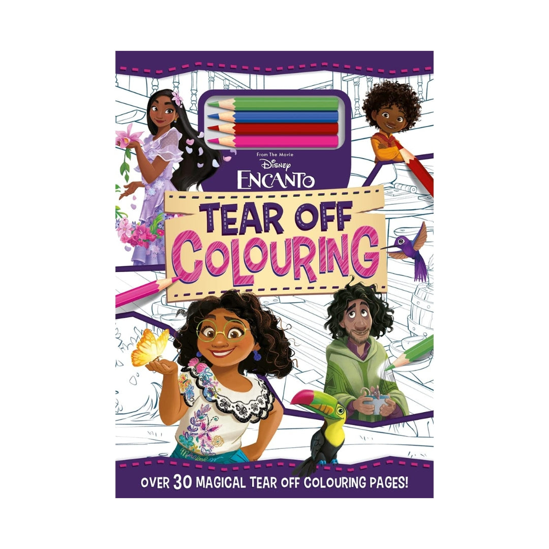 Disney Encanto Tear Off Colouring Book