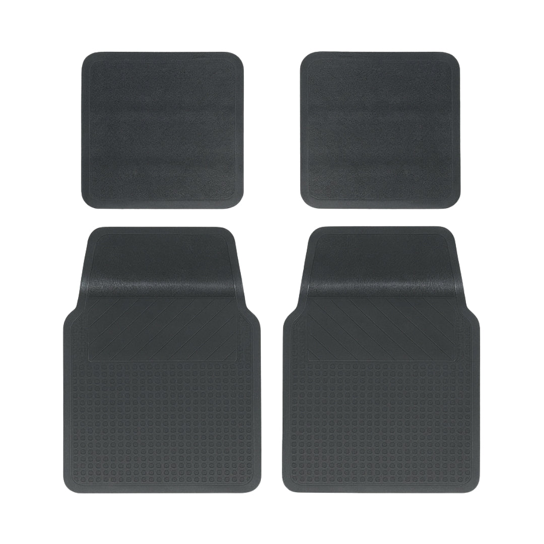 Equip Universal Fit Utility Black Car Mats Black