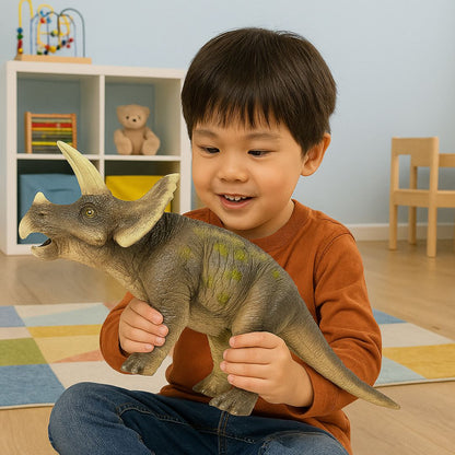 Extra Large Soft Stuffed Triceratops Dinosaur