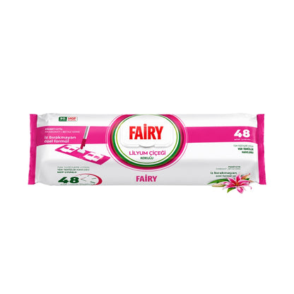 Fairy Power Wipes Multi Cleaning Towels Mop Compatible Lily