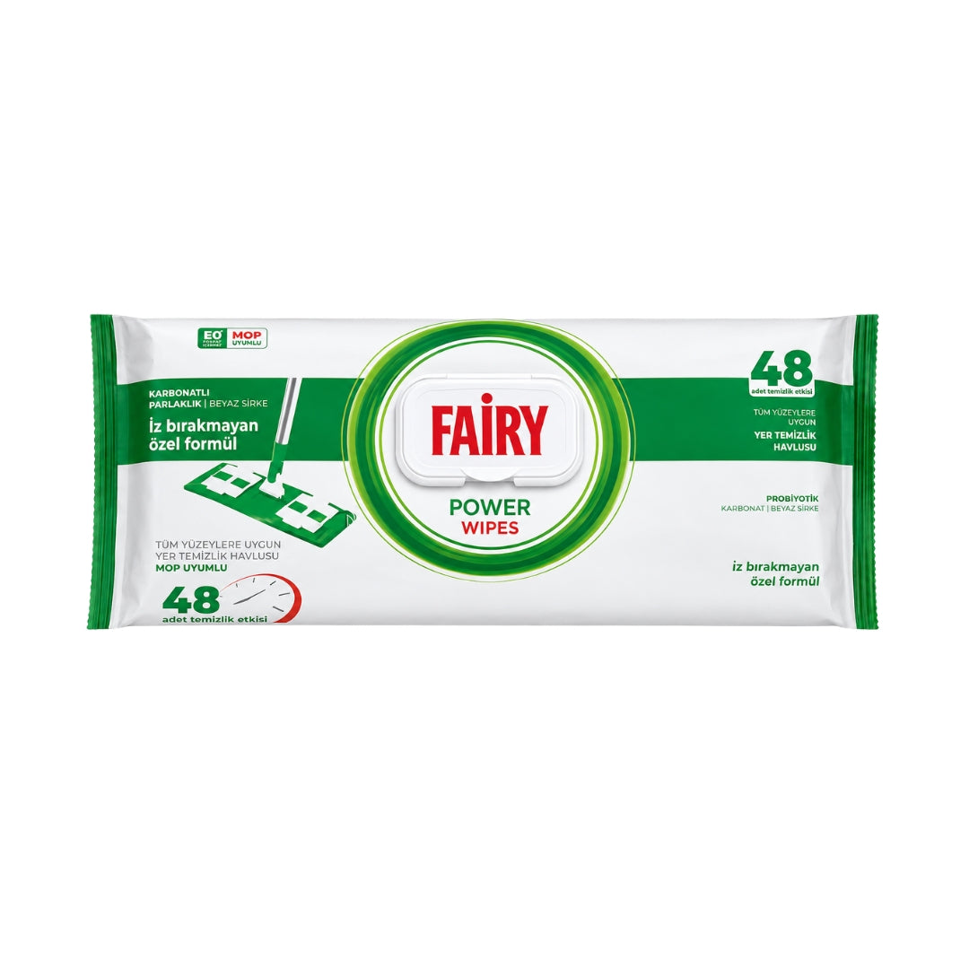 Fairy Power Wipes Multi Cleaning Towels Mop Compatible Original