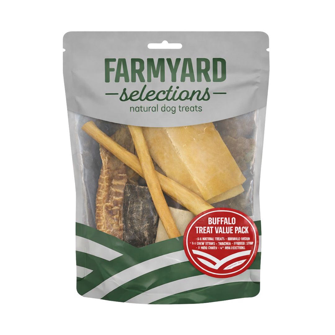 Farmyard Selections Buffalo Natural Treats Value Pack