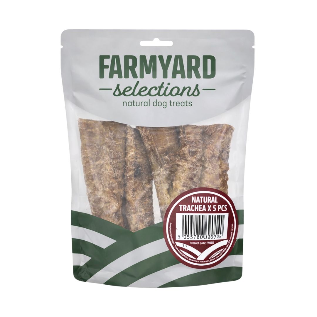 Farmyard Selections Natural Trachea Dog Treats
