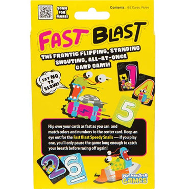 Fast Blast Ready Set Flip Card Game