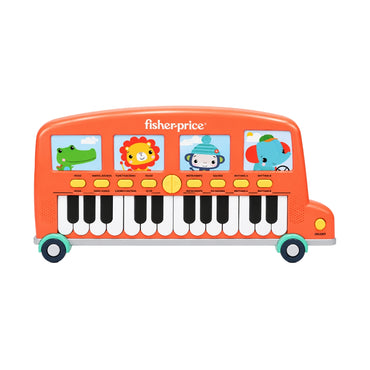 Fisher-Price Bus Piano 24-Key Musical Keyboard