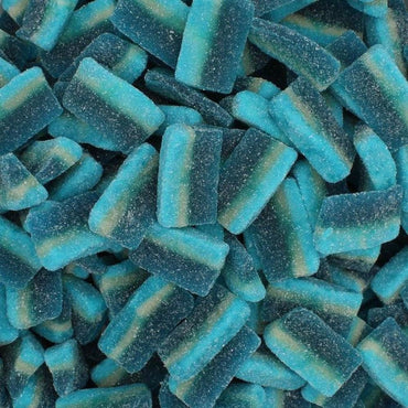 Retro Pick N Mix Sweets Fizzy Blue Raspberry Slices