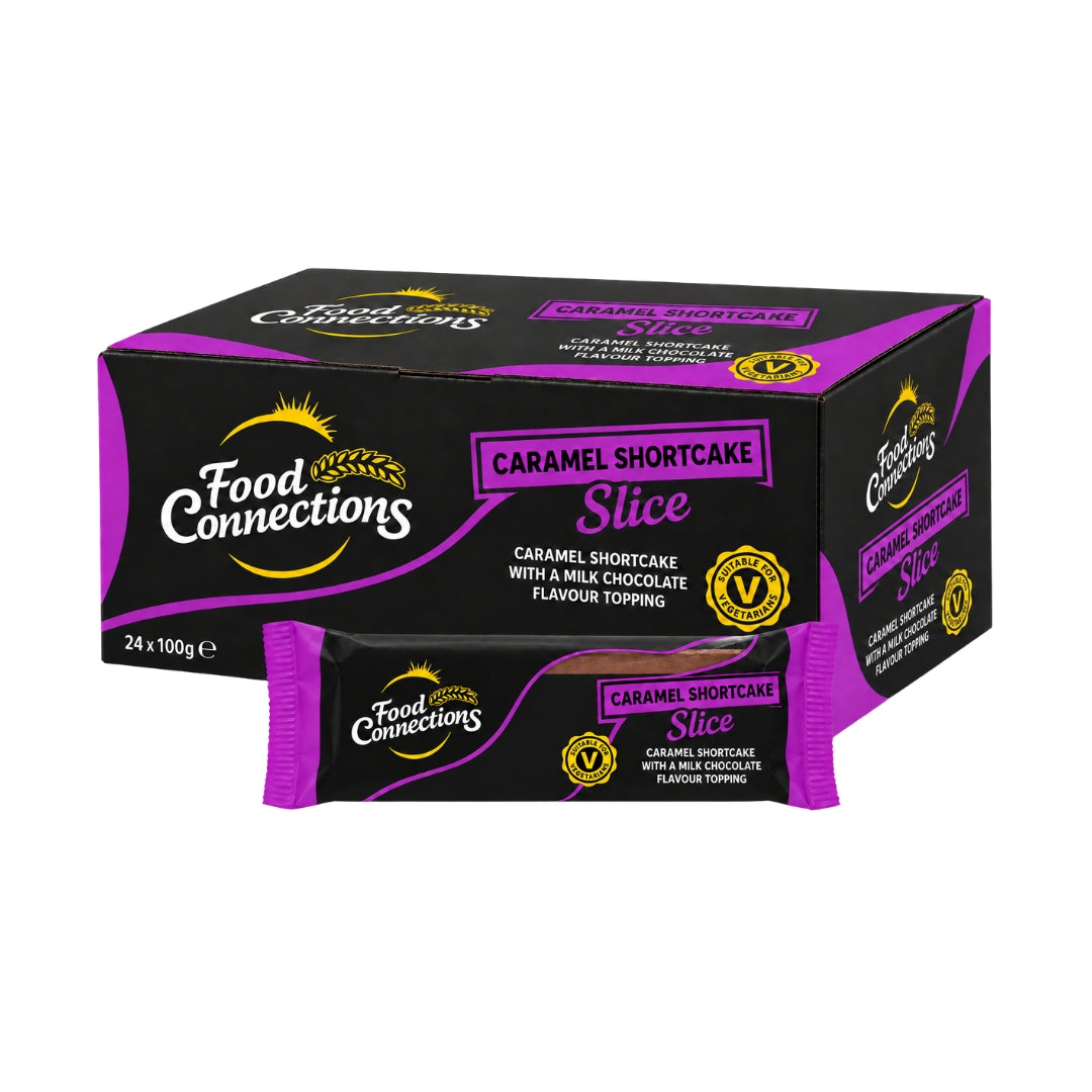 Food Connections Caramel Shortcake Slices