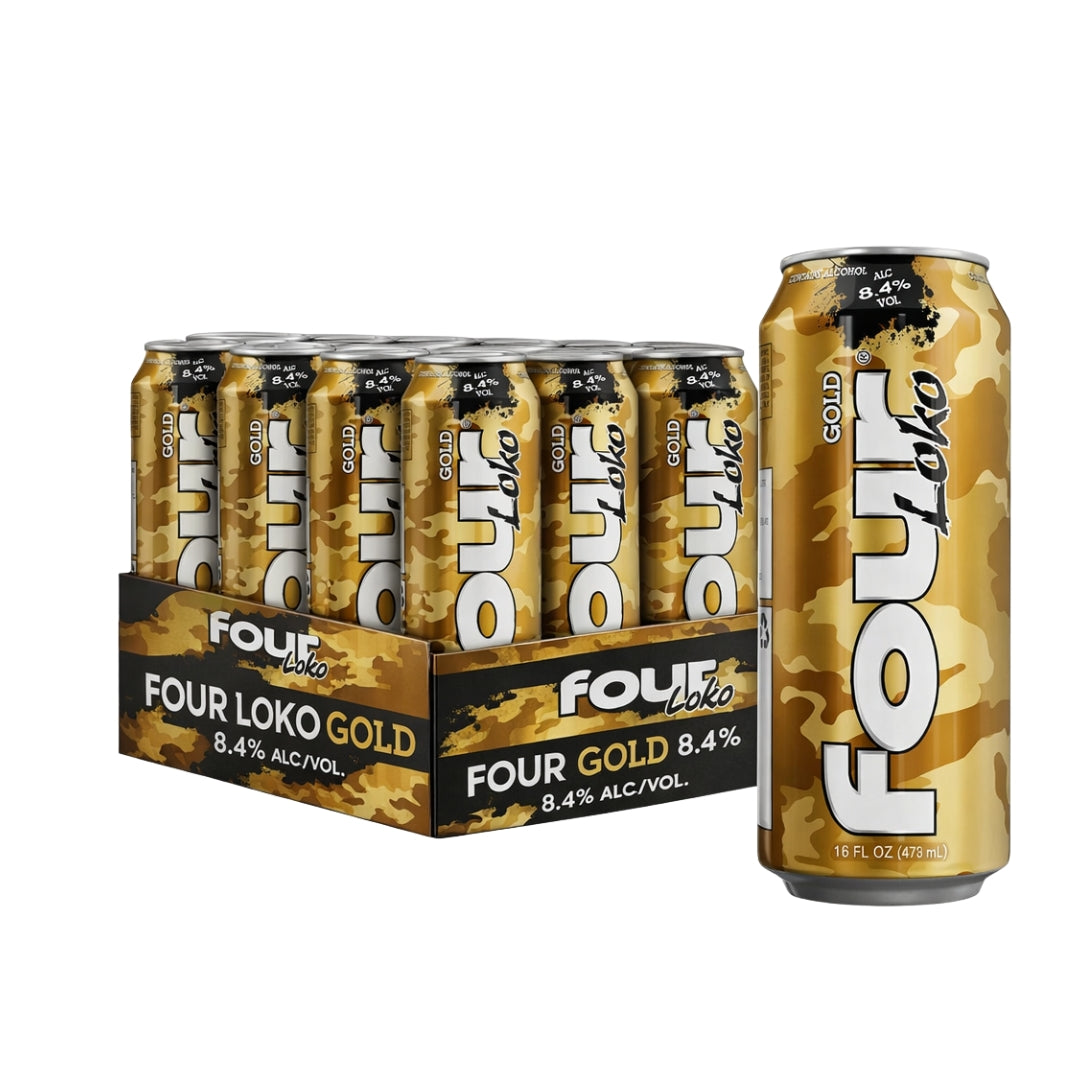 Gold Four Loko Made With Vodka