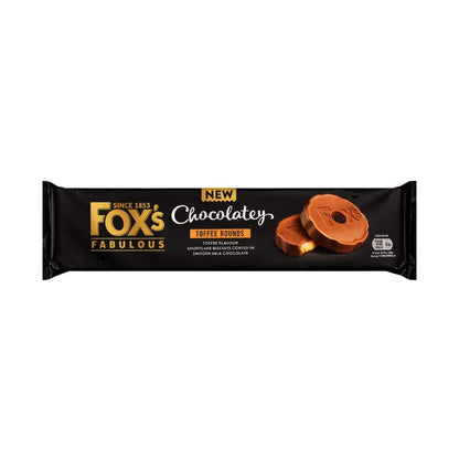 Fox’s Fabulous Chocolatey Toffee Rounds