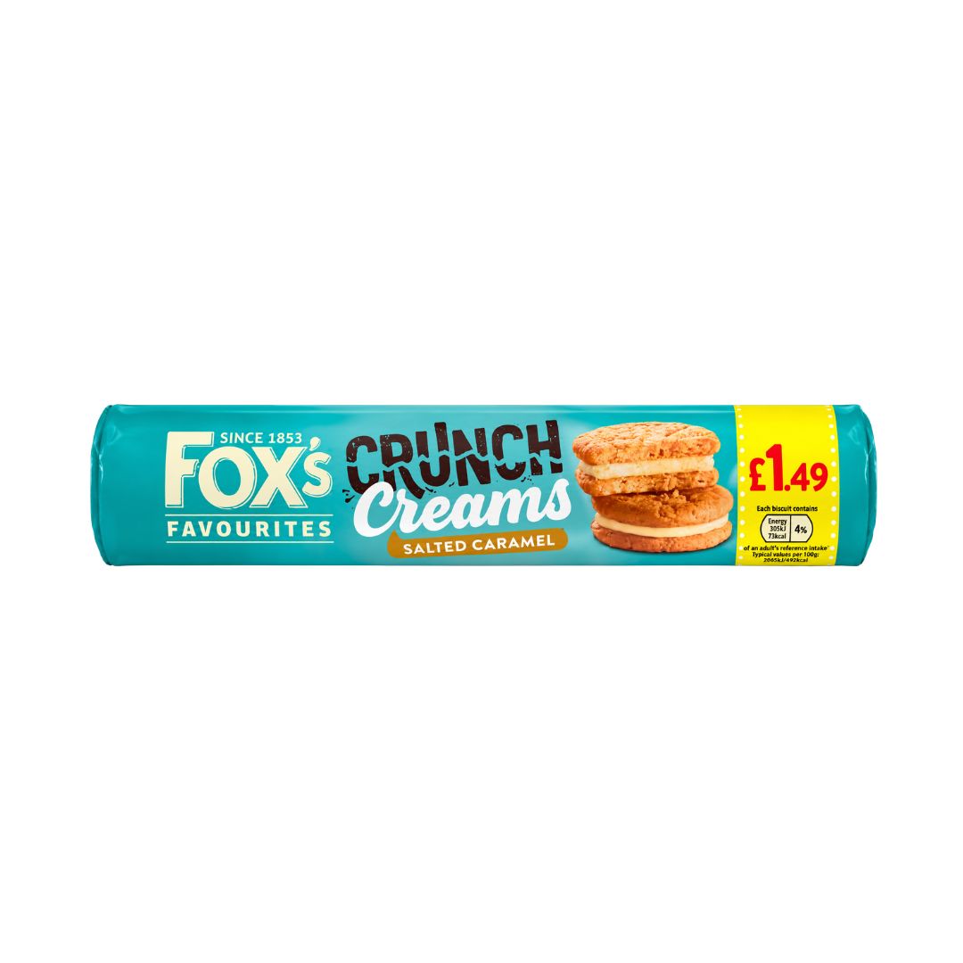 Fox’s Favourites Crunch Creams Salted Caramel