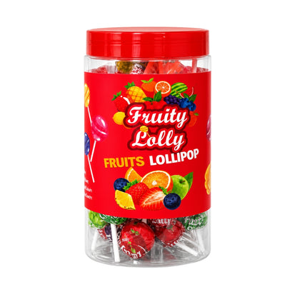 Fruity Lolly Assorted Fruit Flavour Lollipops