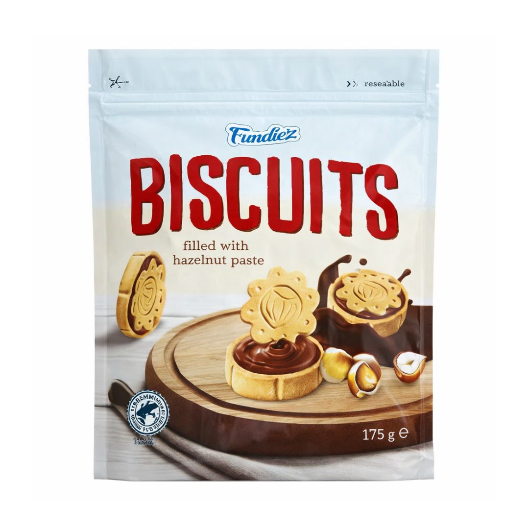 Fundiez Hazelnut Biscuits