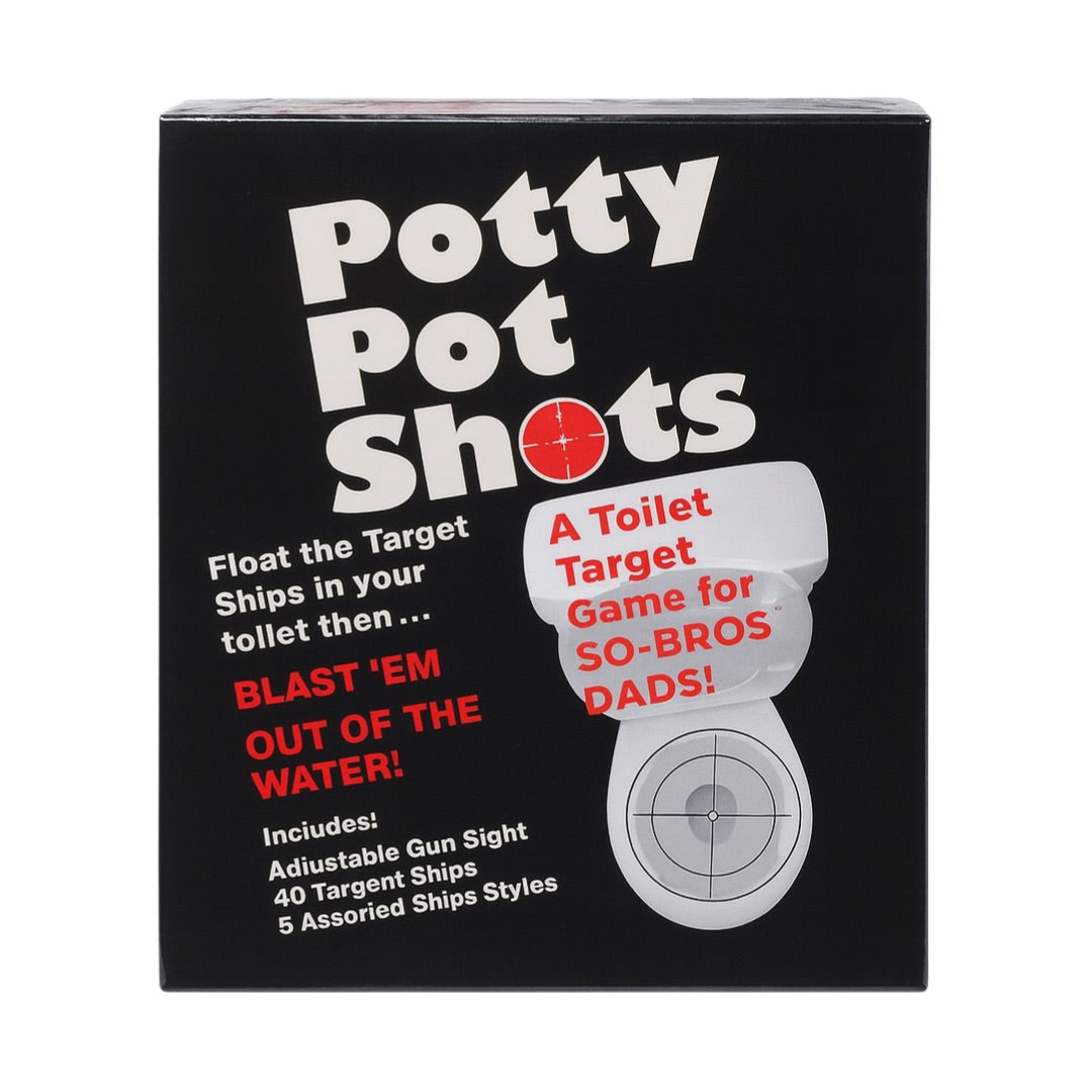 Funtime Gifts Potty Pot Shots Toilet Target Game