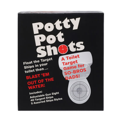 Funtime Gifts Potty Pot Shots Toilet Target Game