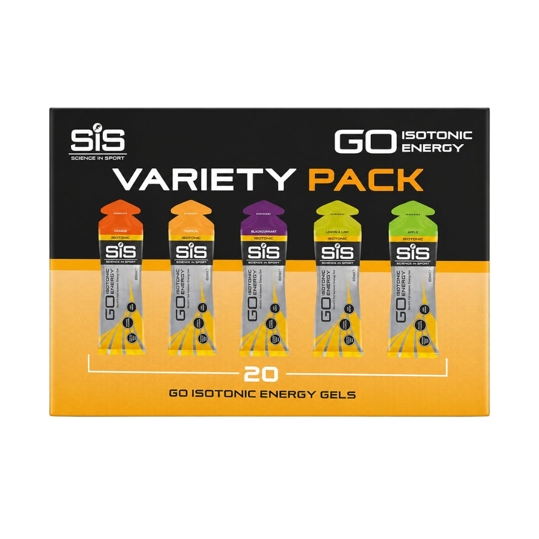 SIS Science In Sport GO Isotonic Energy Gels Variety Pack