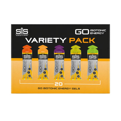 SIS Science In Sport GO Isotonic Energy Gels Variety Pack