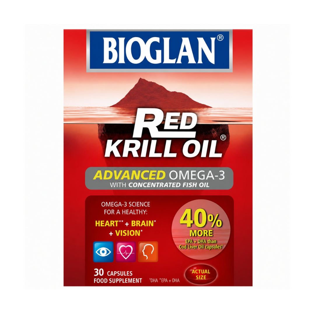 Bioglan Red Krill Oil Advanced Omega-3 30 Capsules
