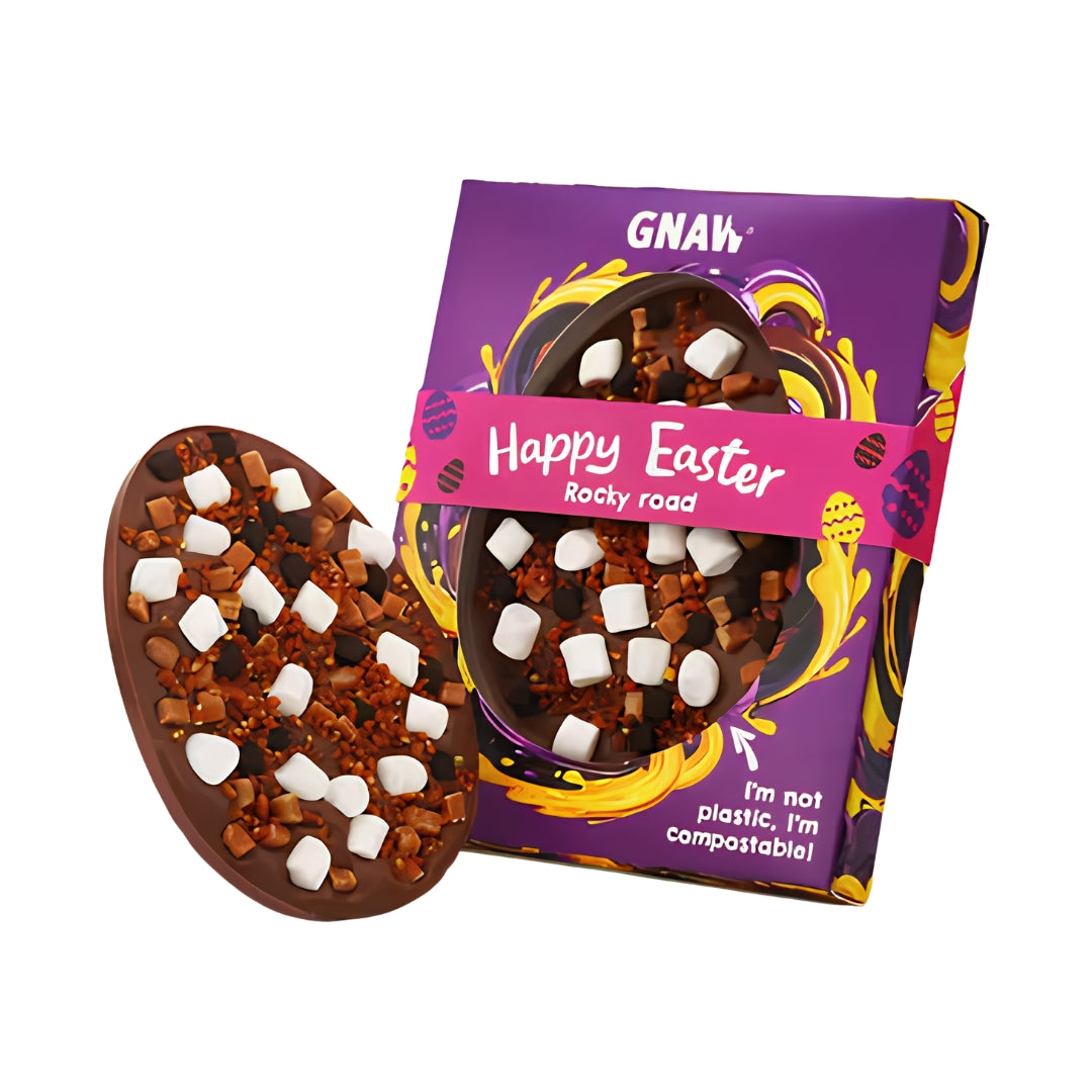 Gnaw Rocky Road Happy Easter Egg Slab