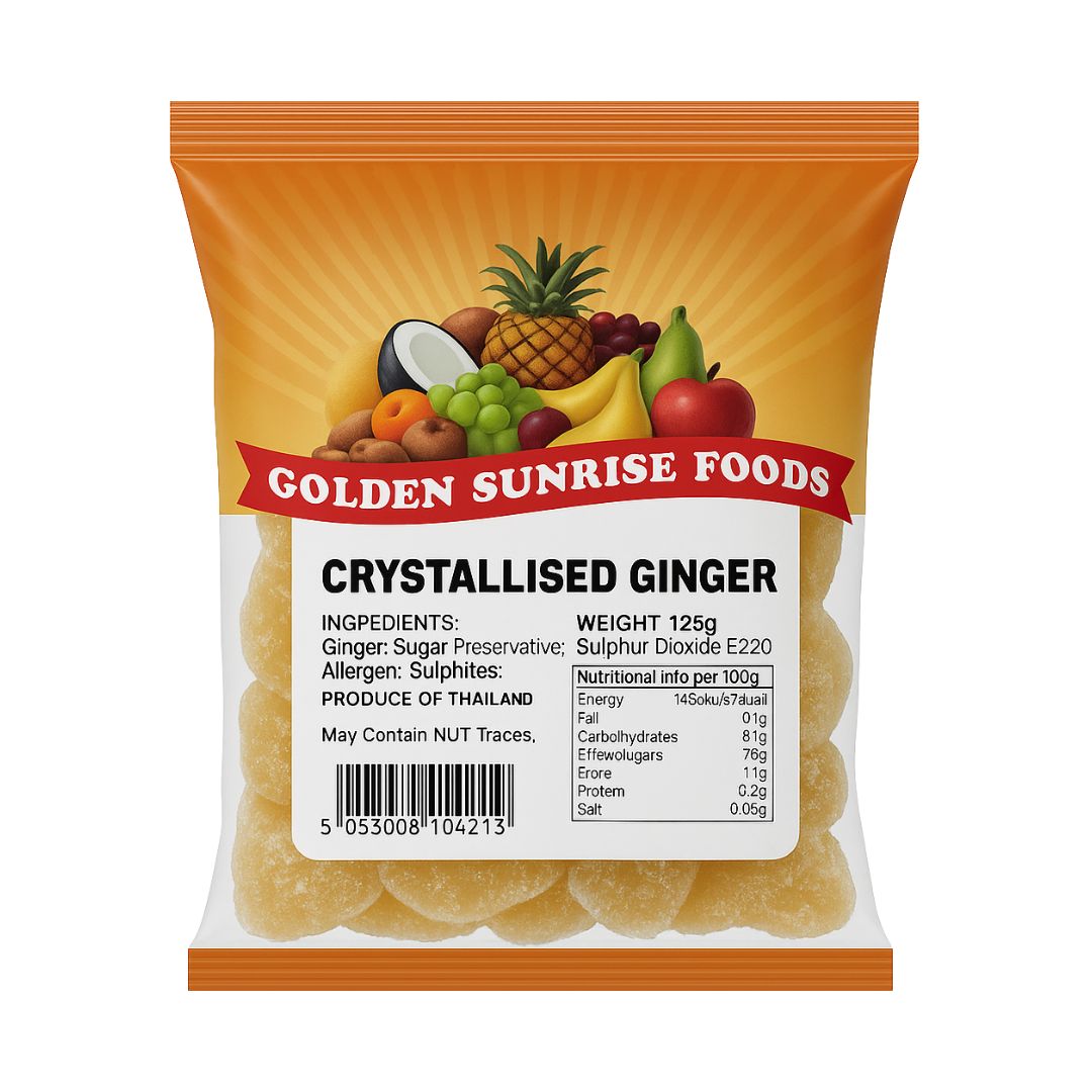 Golden Sunrise Foods Crystallised Ginger