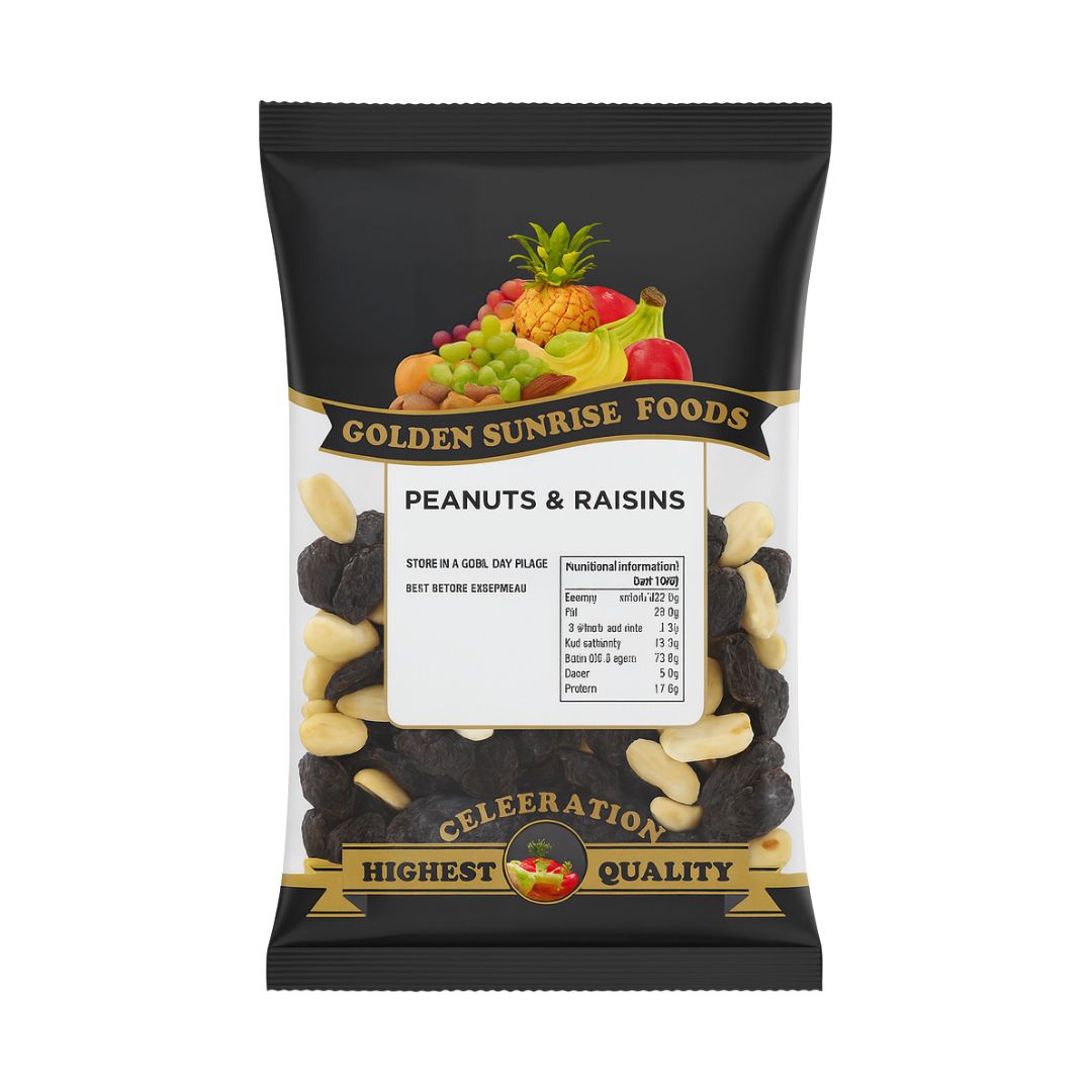 Golden Sunrise Foods Peanuts & Raisins