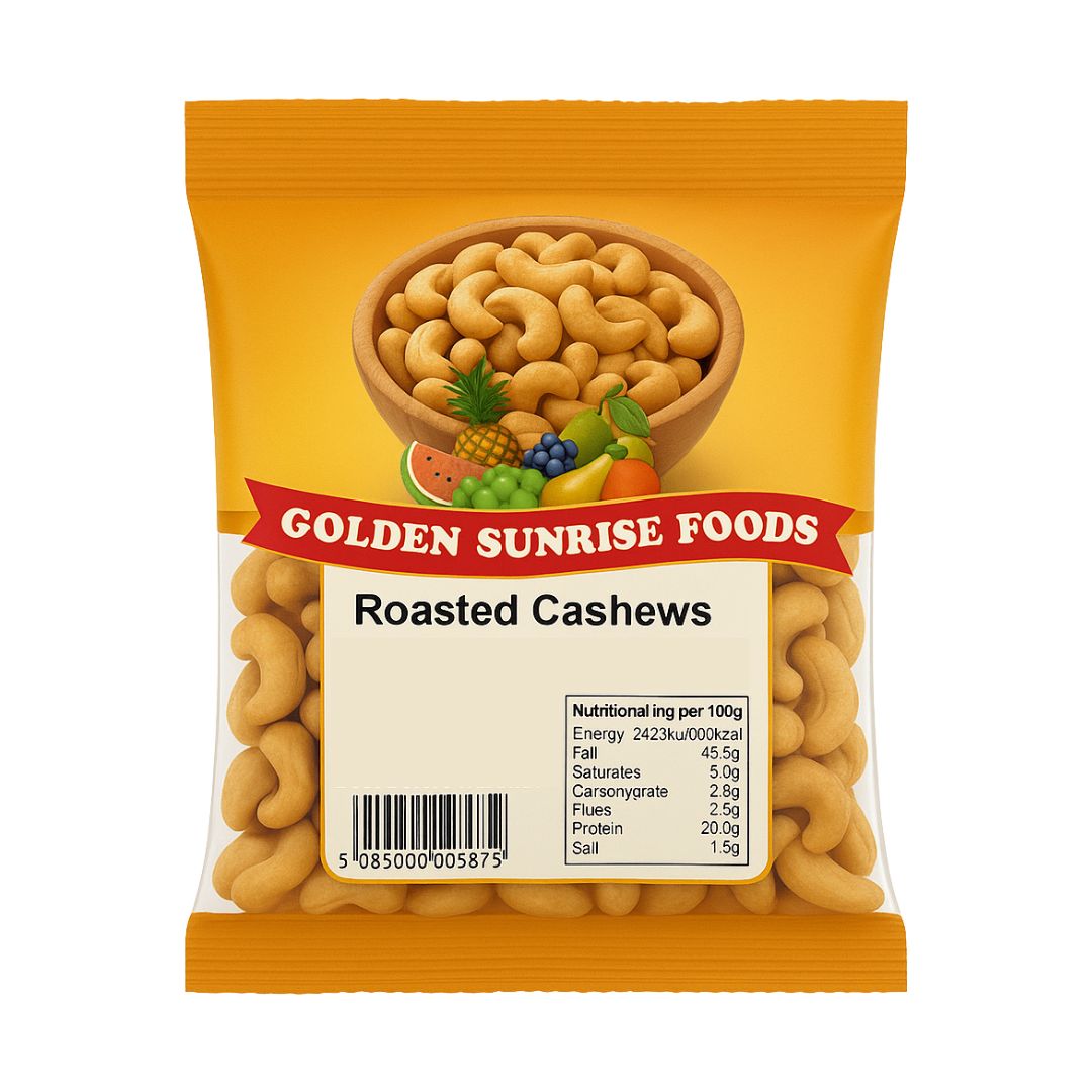 Golden Sunrise Foods Roasted Cashews