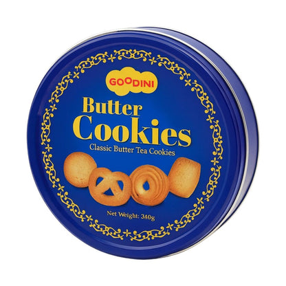 Goodini Classic Butter Tea Cookies Tin