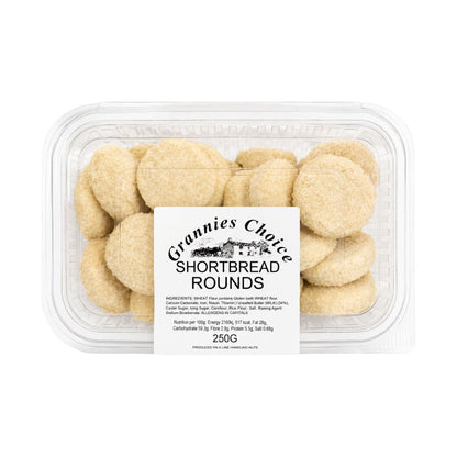 Grannies Choice Traditional Shortbread Rounds Broken Biscuit