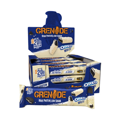 Grenade High Protein Low Sugar OREO White Bars