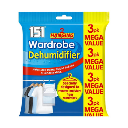 Hanging Wardrobe Dehumidifier Bags