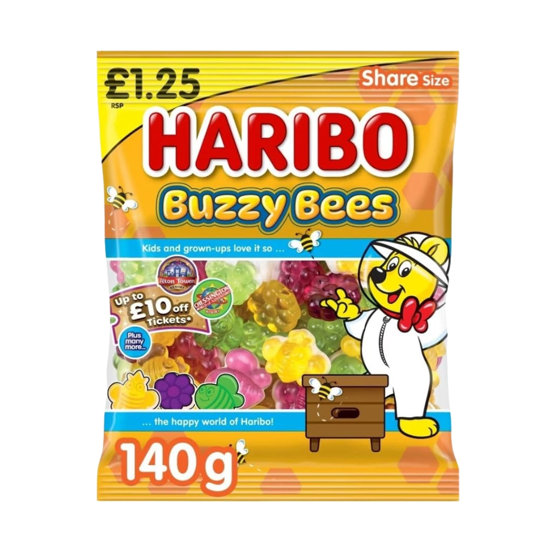 Haribo Sweets Buzzy Bees Fruity Spring Flavour Treats