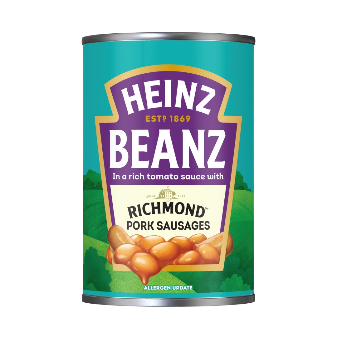 Heinz Beanz Richmond Pork Sausages 415g