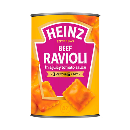 Heinz Ravioli with Beef in Tomato Sauce