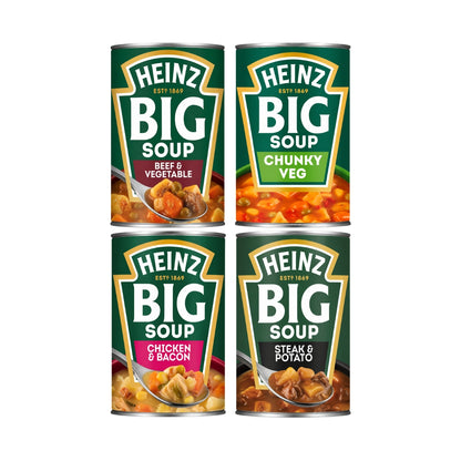 Heinz Big Soup Assorted 12 Pack