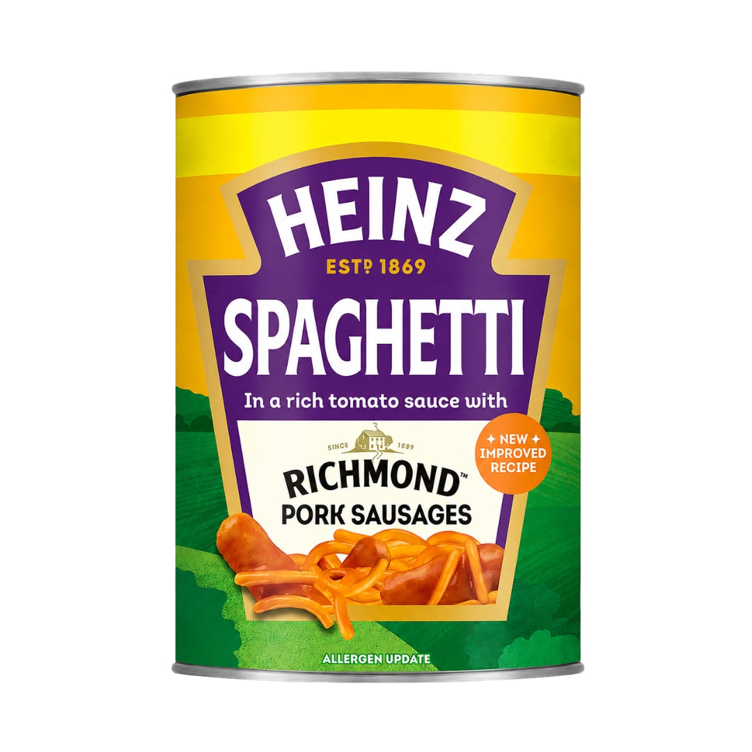 Heinz Spaghetti Richmond Pork Sausages