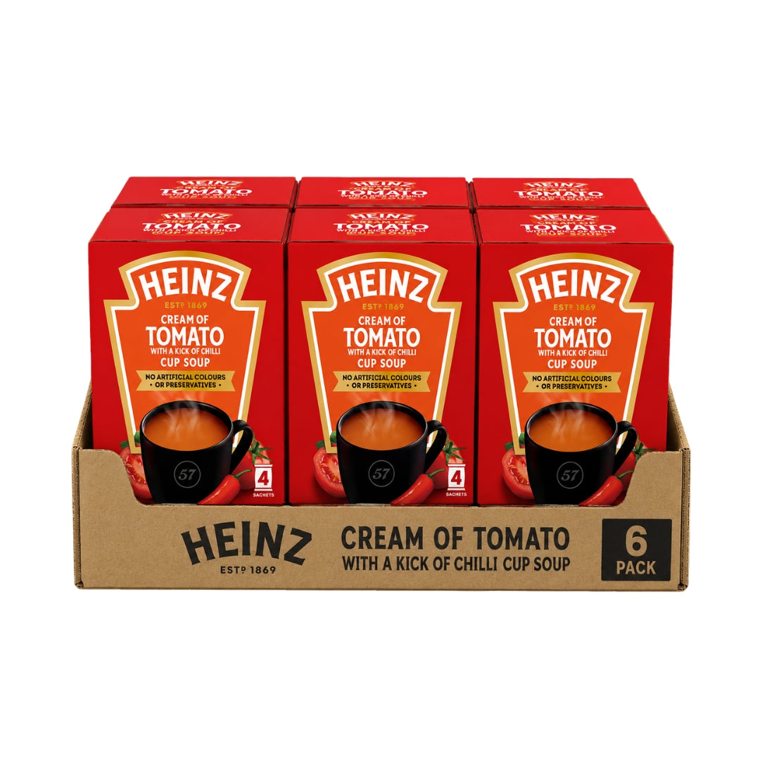 Heinz Cream of Tomato with a Kick of Chilli Cup Soup