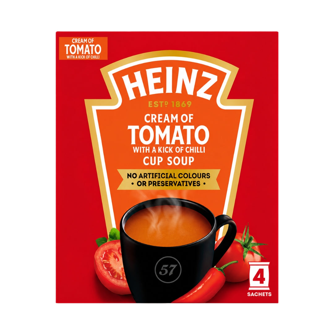 Heinz Cream of Tomato with a Kick of Chilli Cup Soup
