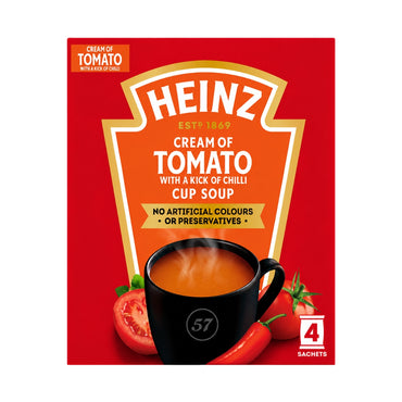 Heinz Cream of Tomato with a Kick of Chilli Cup Soup