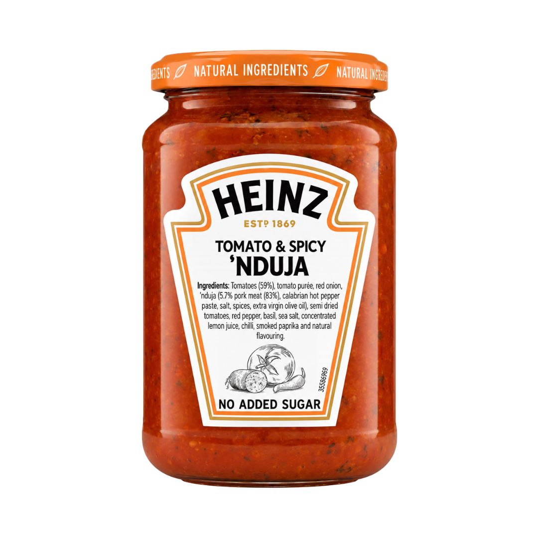 Heinz Tomato & Spicy ’Nduja Pasta Sauce