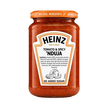 Heinz Tomato & Spicy ’Nduja Pasta Sauce