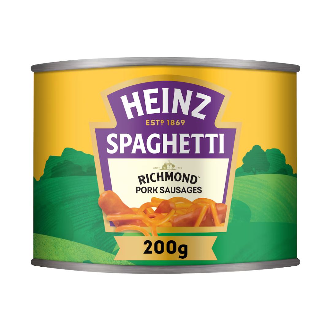 Heinz Spaghetti & Richmond Pork Sausages
