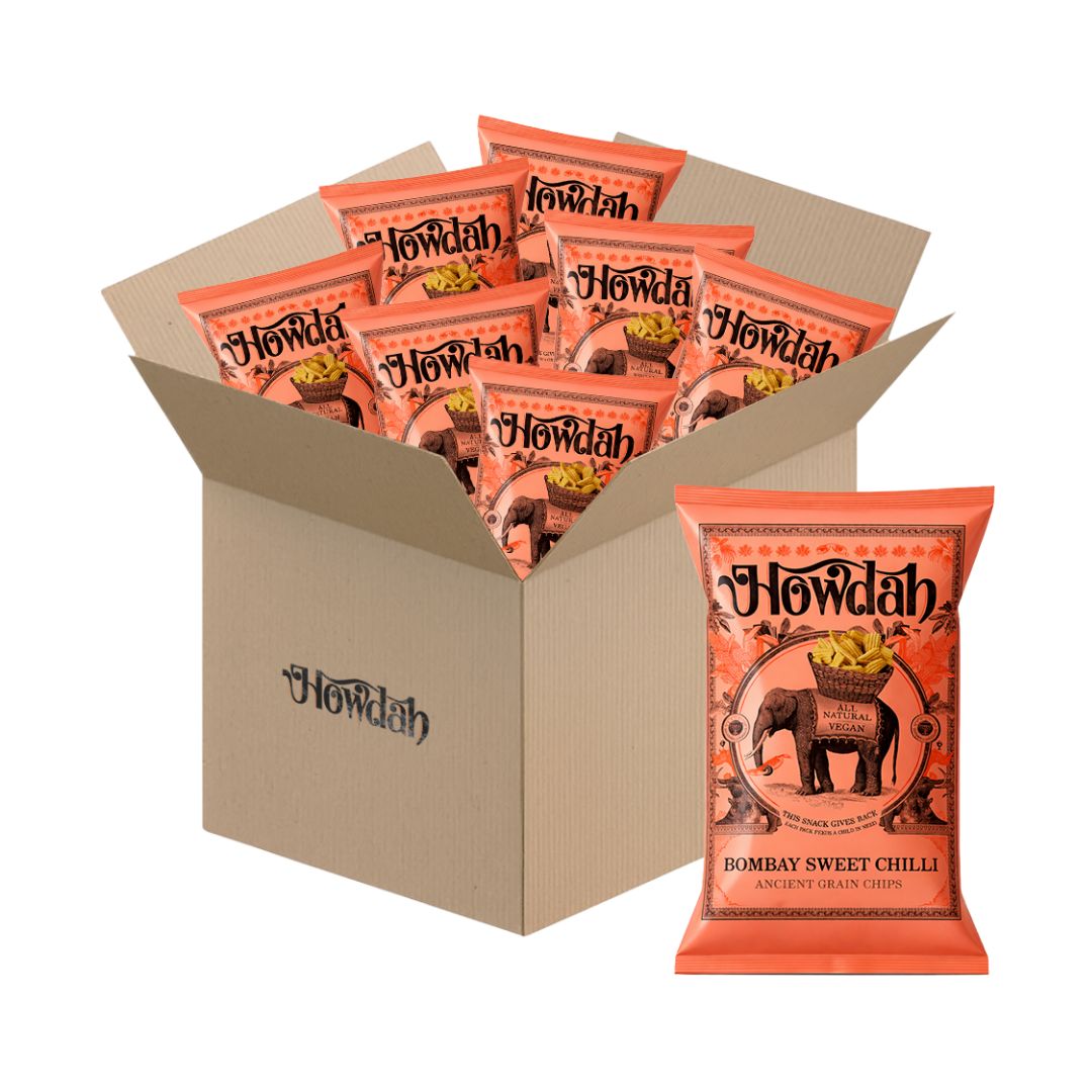 Howdah Bombay Sweet Chilli Ancient Grain Crisps