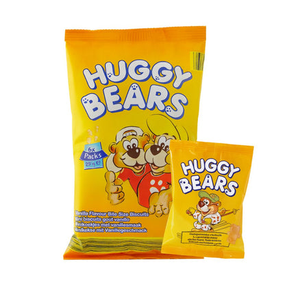 Huggy Bears Vanilla Flavour Bite Size Biscuits